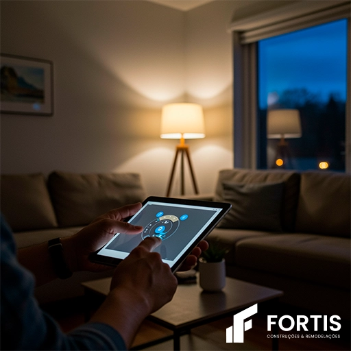 Automação residencial para casa inteligente e