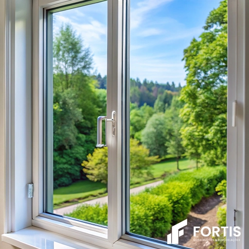 Janela PVC Premium com Vidro Duplo e Instalação