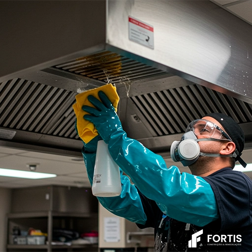 Limpeza de chaminés domésticas e comerciais (Hottes)