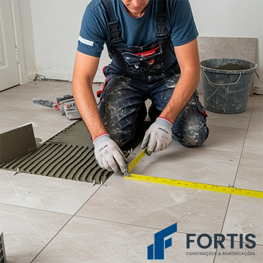 Pavimento Cerâmico com Aplicação e Garantia Profissional