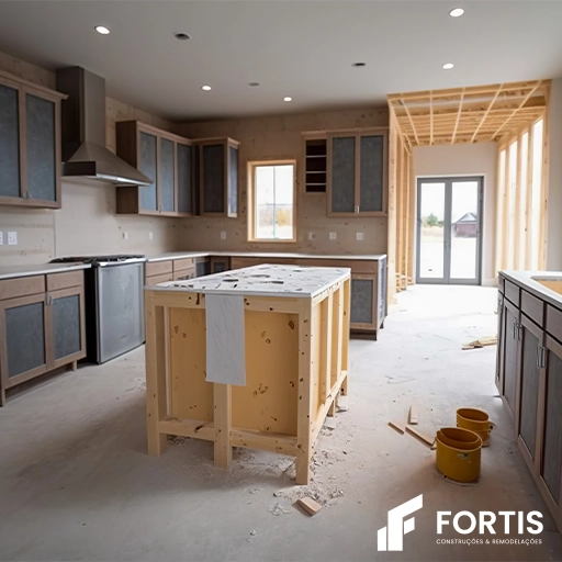 Remodelação de Cozinhas com Materiais e Instalação