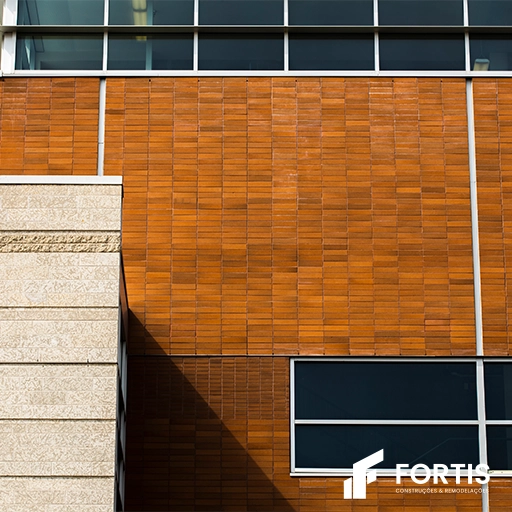Revestimento de Fachada com Acabamento Durável