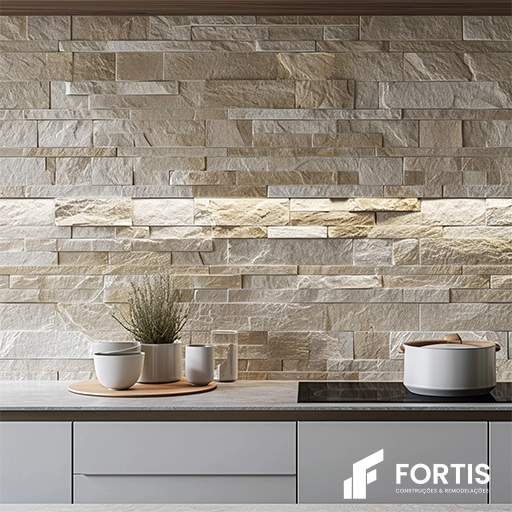 Revestimento de Parede com Acabamento Profissional