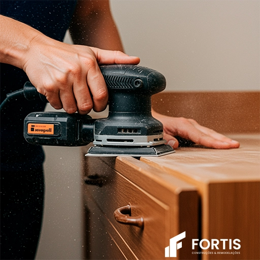 Trabalhos de carpintaria para cozinhas e remodelações