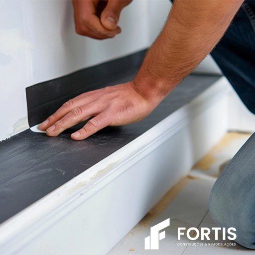 Troca de Rodapé com Instalação e Acabamento Profissional